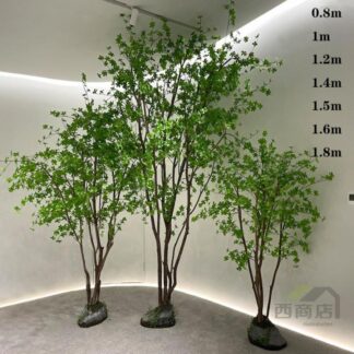 大型 フェイクグリーン 人工観葉植物 人工植物 鮮やかな色 本物のタッチ 人工樹木 人工木 バナナ 屋内 屋外 ホーム シミュレーションツリー