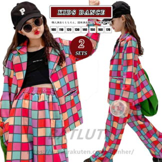 子供 卒業式 スーツ 派手 キッズ ダンス 衣装 セットアップ 女の子 子供服 ヒップホップ入学式 卒園式 パンツスーツ ジャケット パンツ チアダンス ステージ衣装 入学式 フォーマルスーツ
