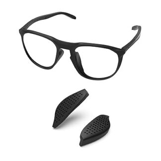1組交換用 ノーズパッド for Oakley Thurso OO9286 AF 対応 - ブラック OO9286A