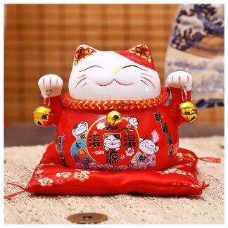 招き猫 貯金箱 置物 開運 金運アップ セラミック雑貨 置き物 インテリア 玄関 まねきねこ 健康開運 事業運 商売繁盛 おしゃれ 開店祝い プレゼント ギフト 新築祝い
