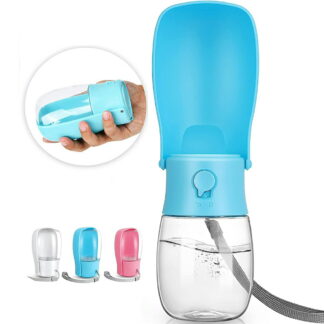 ペットウォーターボトル 300ml 犬 水筒 給水器 給水ボトル 水 水飲み 散歩 水やり用品携 持ち運び 猫 子犬おでかけ用品水漏れ防止 車の中でも使えます軽くて便利 折り畳み