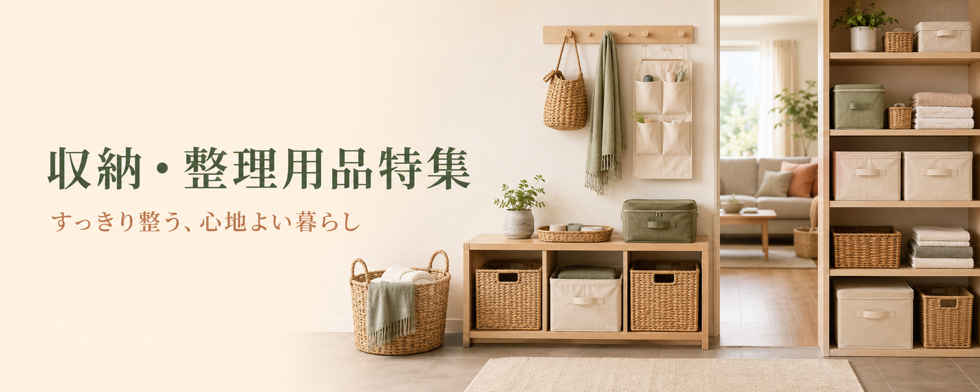 収納・整理用品特集