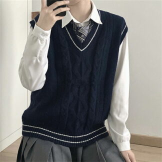 スクールベスト 女子 制服 ベスト 洗える ニットベスト スクール 通学 学生 高校生 中学生 女子中学生女子 人気 入学 女子高生 学生服 ユニセックス ニット