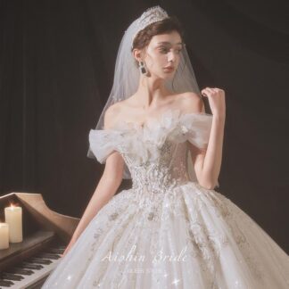 レディースファッション 花嫁 ウエディングドレス 二次会ドレス 結婚式 格安 披露宴 二次会 イベント 演奏会 発表会 フォーマルドレス 編み上げタイプ 白 高級感 海外挙式 ウエディン オシャレ