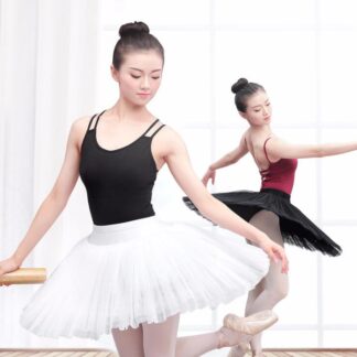 バレエ ダンススカート 大人用 チュチュボン 7層チュール チュチュスカート バレエダンス 練習用チュチュ ダンス衣装スカート オーディション コンクール リハーサル 美しい バレエスカート 発表会