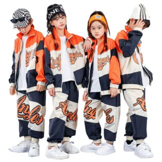 キッズダンス スポーツ衣装 セットアップ ダンス衣装 キッズ 単品販売 ジャケット パンツ 男の子 女の子 カジュアル オーバーサイズ ヒップホップ hiphop ダンス 子供服