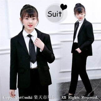 春 秋 女の子 男の子 スーツ キッズ 子供上下セット ジュニア 入学式 入園式 卒業式 七五三 結婚式 発表会 記念日 お受験 学院風 黒 ピアノ パンツセット 小学生 中学生 冠婚葬祭