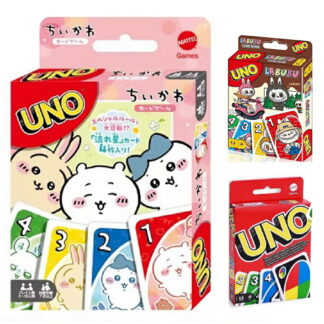 UNO カードゲーム ちいかわ LABUBU パーティーゲーム 2~10人用 女の子 男の子 人気ゲーム 7歳から