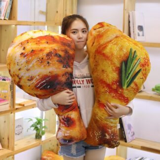 110cm ぬいぐるみ 唐揚げ フライドチキン カラアゲ 抱き枕 クッション インテリア 子供 おもちゃ 特大 食物 可愛い かわいい 彼女に 柔らか 心地いい プレゼント ふわふわで癒される