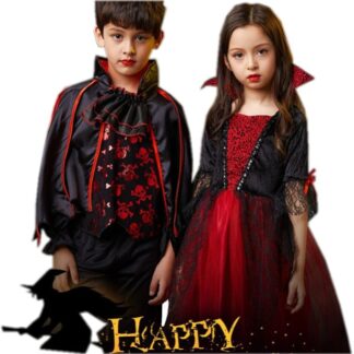 ハロウィン 衣装 子供 魔女 ワンピース バンパイア コスチューム ケープ風 ロングドレス 鬼の花嫁 ゾンビ ハロウィン衣装子供 悪魔 ヴァンパ 吸血鬼
