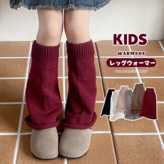 子供足首ウォーマー レッグウォーマー ワイドタイプ ルーズソックス キッズ ショート レディース 女の子 シンプル フリルソックス ニット 原宿系 ガーリー 大人可愛い カジュアル ロリータ