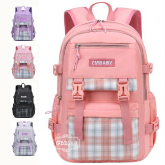 キッズ リュック ナイロン アウトドア バックパック キッズリュック 男の子 女の子 軽量 小学生 チェック柄 子ども 子供用 カジュアル 可愛い 通園バッグ おしゃれ 入学 通学 遠 入園