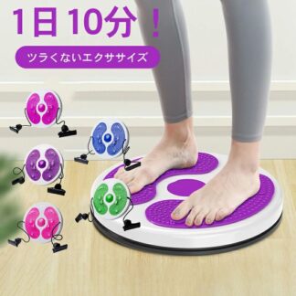 ツイストボード 体幹 ねじり運動 ウエスト 回転軸 体幹トレーニング バランス スピントレーナー 運動不足 室内 健康器具 姿勢矯正 痛み緩和 血行促進 解消 自宅 ウエストツイスト スピンボ