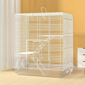 モモンガ ケージ 大きい 3階建て フェレット 大型 フクロモモンガ イージーホーム 縦長 小動物 快適 シマリス デグー 飼育 持ち運び 網 ハムスター