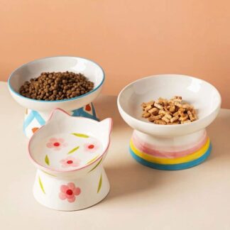 猫 犬 フードボウル 傾斜 陶器 水入れ 斜め 食器 ペット食器 おしゃれ ペット用 餌入れ エサ入れ えさ 台 ボウル お皿 ご飯皿 水分補給 ネコ 小型犬 可愛い マット ねこ 負担 雑貨