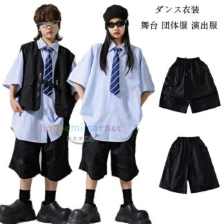 ブラック パンツ ダンスパンツ キッズ ショートパンツ ショーツ 女の子 男の子 かっこいい 無地 ズボン 子供服 演出服 hiphop K-pop 舞台 団体服 練習着 ファッション 黒パン