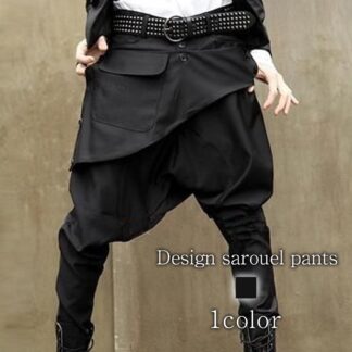 ワイドパンツ メンズ デザインサルエルパンツ コーデ ワイド 大きいサイズ 高身長 デニムワイド パンツ 春 イージーパンツ 秋 サルエルパンツ ガウチョパンツ ブランド あったか おすすめ バギ