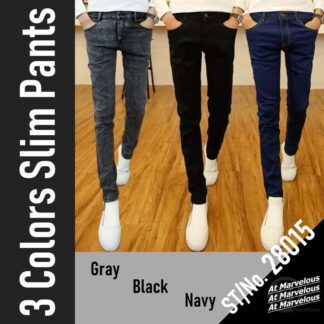 細身 スキニーパンツ ストレート スリム パンツ ケミカルメンズファッション ズボン 黒