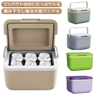 大容量 クーラーボックス 小型 クールボックス かわいい 花見 行楽 アウトドア クーラーバッグ 5L キャンプ ピクニック BBQ 防災 運動会 釣り 保冷ボックス コンパクト 軽量 海水浴