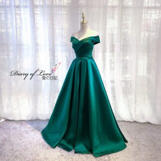 演奏会用ドレス 演奏会 結婚式 ロングドレス 大きいサイズ オフショル グリーン ローブデコルテ ステージ 衣装 レディース パーティードレス イブニング 忘年会 二次会 編み 披露宴