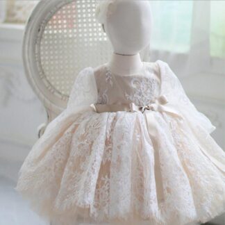 総レースドレス フォーマルワンピース 子供 ドレス ベビードレス キッズ 結婚式 子供服 女の子 子供ドレス チュチュスカート フォーマル 赤ちゃん 幼児 かわいい 新生 ベビー