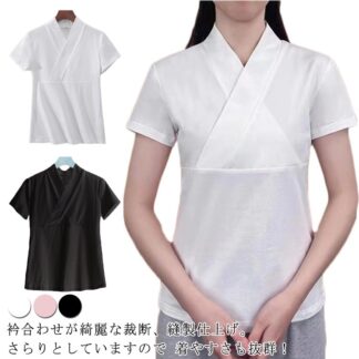 和装肌着 インナー 夏 襦袢 一体型 半袖 快適 初心者 衿付き Tシャツ 簡単 春 下着 和装 吸汗 速乾 半襦袢 接触冷感 涼しい 浴衣 レディース きもの 和装用 着物