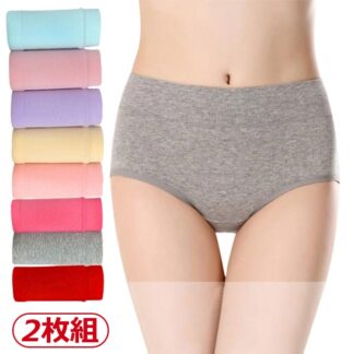 全8色 2枚組 抗菌加工 スタンダード 無地 ショーツ レディース 大きサイズ 女性用 下着 インナー ナイトウェア 可愛い 母の日 プレゼント ギフト 母