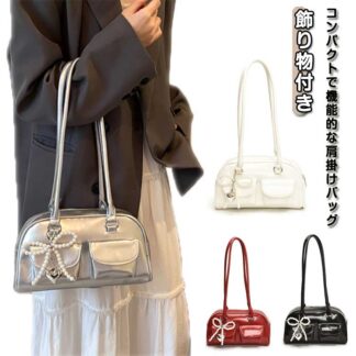 肩掛けバッグ かわいい 手提げバッグ ミニボストンバッグ 鞄 レディース かばん トートバッグ 上品 ハンドバッグ カバン PU 小さめ 通勤 大容量 通学 デイリーバッ おしゃれ