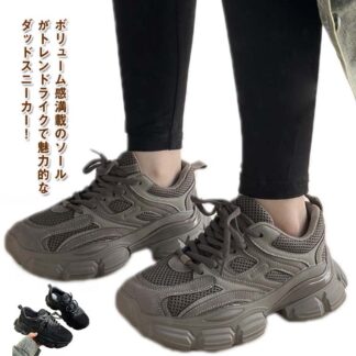 レディース ウォーキングシューズ おしゃれ 蒸れない 運動靴 ダッドスニーカー 可愛い 厚底スニーカー 軽い スニーカー 歩きやすい 軽量 カジュアル 女子高校生 学生靴 カジュアルシューズ