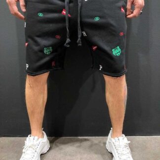 ハーフパンツ メンズ トレーニング 短パン ショートパンツ 刺繍 スポーツウェア フィットネスパンツ ト ゆったり レーニングウェア ランニング パンツ 筋トレ ジム 大きいサイズ おし 運動