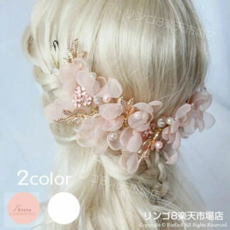 ヘッドドレス 花 髪飾り カチューシャ 子供 七五三 ヘアアクセサリー 花びら パール ピアノ発表会 子供髪飾り 女の子ドレスヘアアクセ キッズ フォーマル アクセサリー 結 女の子