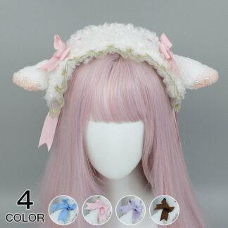 ロリータ ヘッドドレス レディース ゴスロリ カチューシャ ヘアアクセサリー コーデ ロリータファッション