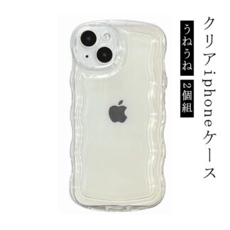 うねうね クリアiphoneケース iPhoneケース クリア なみなみ iPhone15 ケース iphone15promax iphone14 iphone13p iPhone15Pro