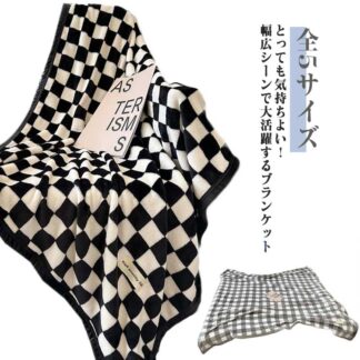 お昼寝ケット タオルケット ブランケット 大判 夏掛け 肌掛け ひざ掛け おひるね 冷房対策 ベビーケット チェック柄 おしゃれ 春夏 秋冬 大判バスタオル キッズ ジュニア オールシーズン