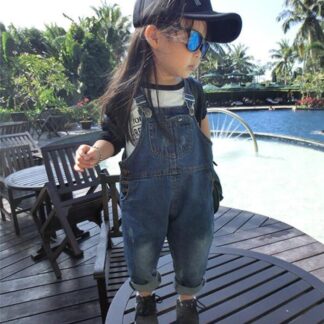 春秋着 韓国こども服 デニム サロペット 男の子 女の子 オーバーオール レジャー 部屋着 子供服 おしゃれ キッズ 可愛い サロ オシャレ