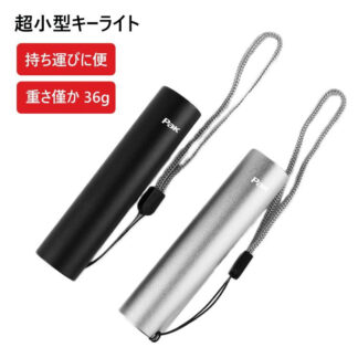 LED小型懐中電灯 シルバーキーホルダー ライト USB充電 軽量 携帯便利 ハンディライト ミニ懐中電灯フラッシュライト 小型 ミニライト 調光可能 SOS点滅 地震 キーホルダー