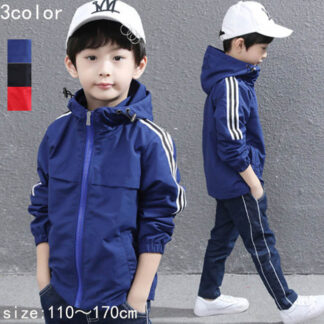 ウインドブレーカー アウター 子供服 男の子 アウトドアウェア フードジップ ジャケット パーカー ジャンパー ブルゾン 上着 ジュニア ベビー こども トップス 防風 防寒 春 ボーイズ