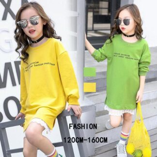 子供服 女の子 トップスパーカー ロンT 長袖 パーカー スウェット 秋 冬 春 カジュアル キッズ パーカー韓国 Tシャツジュニア 英字 110cm 120cm 130c Tシャツ