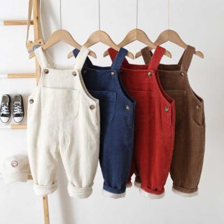 4COLORS 暖かいサロペット子供キッズ 子供服 オーバーオール キッズ サロペット裏起毛 レジャー 部屋着 おしゃれ オシャレ 男の子 女の子 サロペット新 可愛い