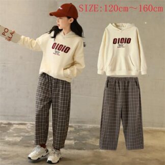 女の子 春秋 セットアップ子供服 綿 ２点セット ダンス服 トップス ズボン パンツ カジュアル ナチュラル 可愛い 韓国 子供 服 おしゃれ 幼稚園 小学生 中学生 通学 大人っぽい キッズ 通園