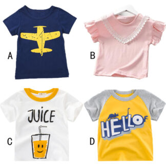 子供服 Tシャツ 半袖tシャツ 男の子Tシャツ 韓国子供服 男の子女の子 無地シンプルTシャツ 小学生 子供 トップス TOPS 赤ちゃんTシャツ女の子Tシャツ 90 10 ベビー