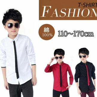 スーツ 子供服 シャツ キッズ フォーマルスーツ おしゃれな子供服シャツ 男の子トップス フォーマルシャツ 子供 長袖ワイシャツ 入学式 七五三 結婚式 ブラウス 卒業スーツ 祝い 記念日 プ