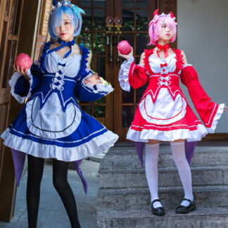 新作 レディース ハロウィン 衣装 ワンピース アニメ cosplay 日系 ロリータ ドレス コスプレ リボン 二次元衣装 少女 メイドさん メイド ミニ スカート 文化祭 学園祭 ダンス 演