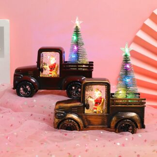 クリスマス 飾り サンタクロース サンタ 車 おもちゃ クリスマスツリー ライト付き 玩具 デコレーショ 雑貨 北欧 オブジェ 置物 クリスマスグッズ パーティ 北欧インテリア