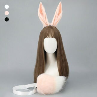 兎耳 カチューシャ 獣耳 ハロウィン パーティー 小物 衣装 コスチューム バニーガール bunny girl 仮装