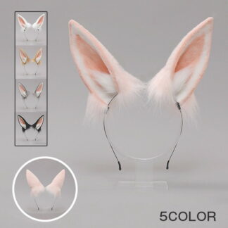獣耳 カチューシャ 兎 ウサギ しっぽ 2点セットバニー 小物 道具 衣装 LOLITA 仮装 パーティ bunny girl ハロウィン